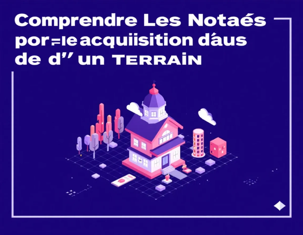 Comprendre les Frais Notariés lors de l'Acquisition d'un Terrain : Guide Complet
