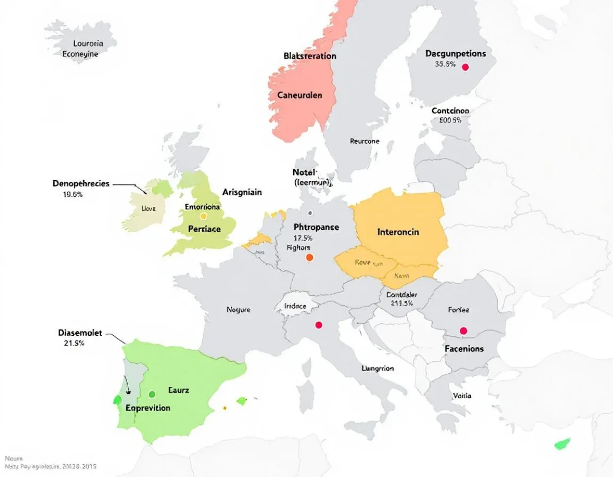 Comparatif des taux hypothécaires en Europe : Où trouver les meilleures conditions d'emprunt immobilier
