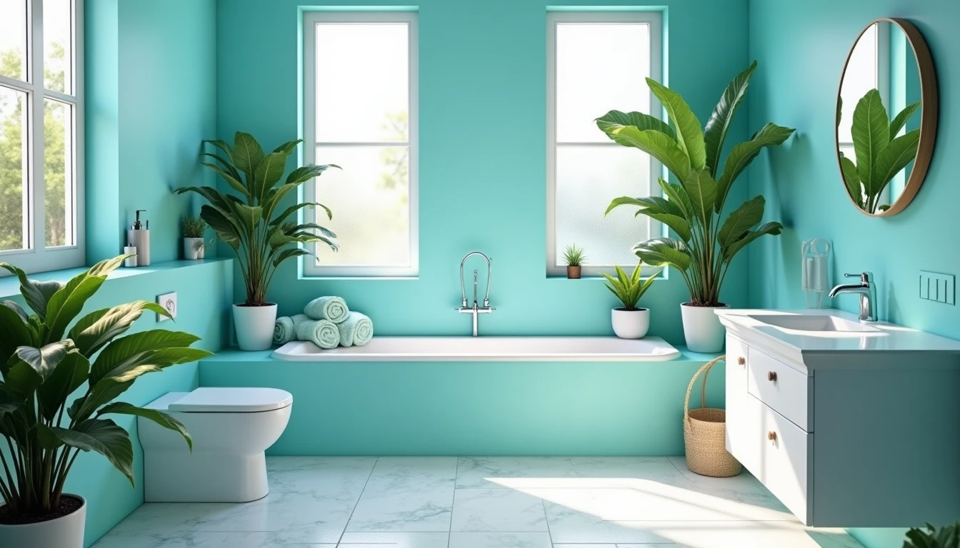 Comment choisir la couleur idéale pour peindre sa salle de bain